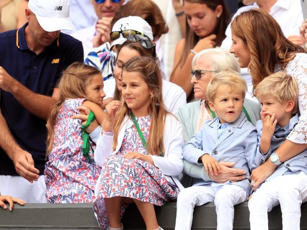 Everybody freaked out when they saw how cute Roger Federer ...