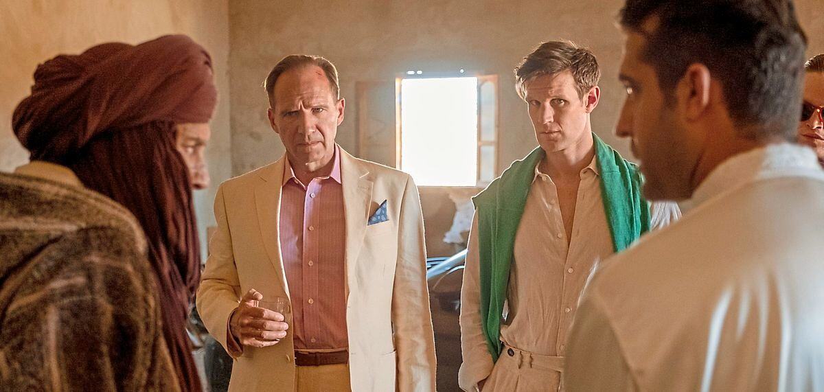 Ralph Fiennes and Matt Smith star in The Forgiven