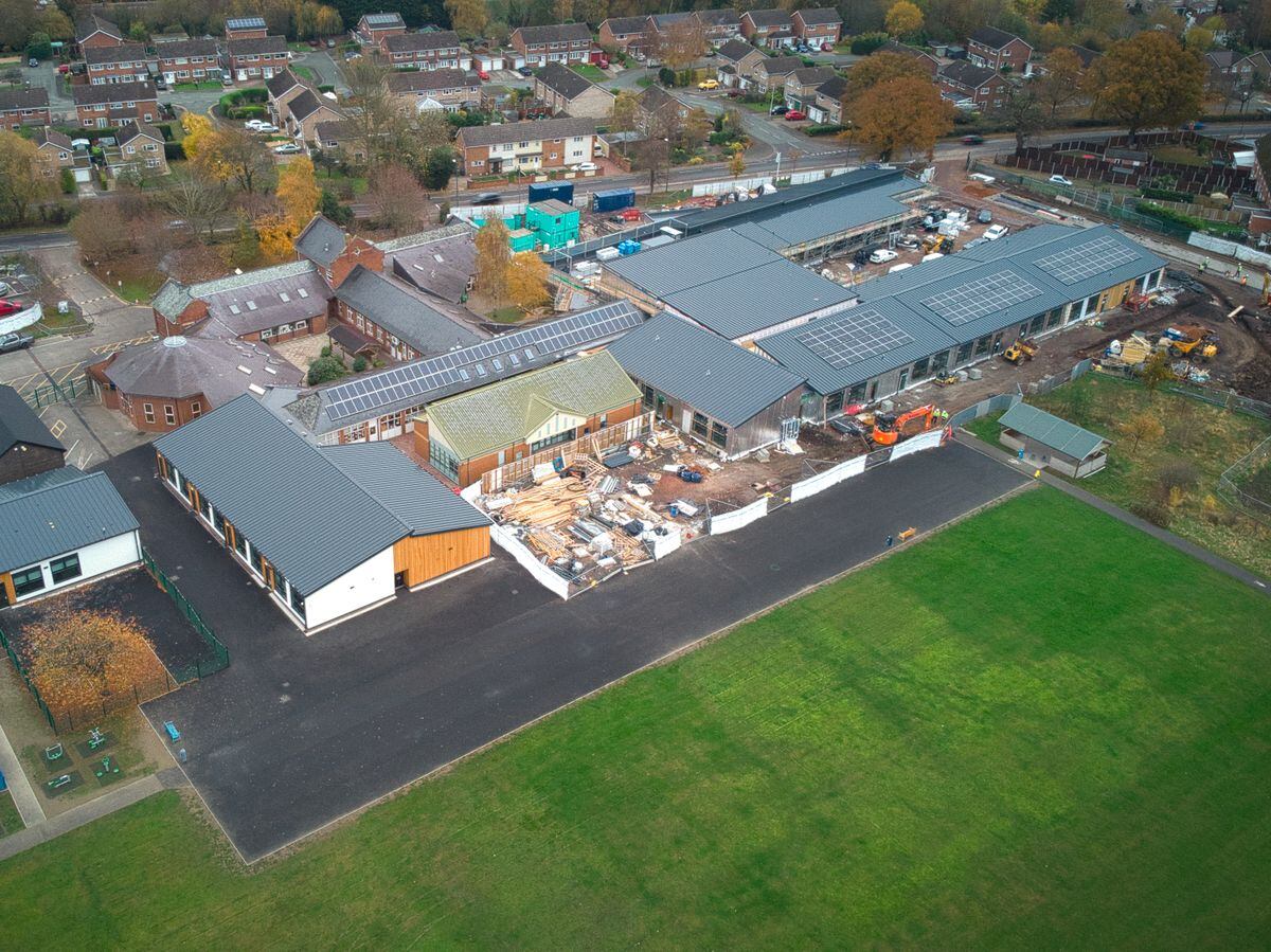New carbon neutral facilities have been built by Pave Aways at the Harlescott Junior School in Shrewsbury