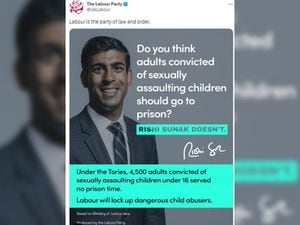 Soft on crime? Labour's tweet