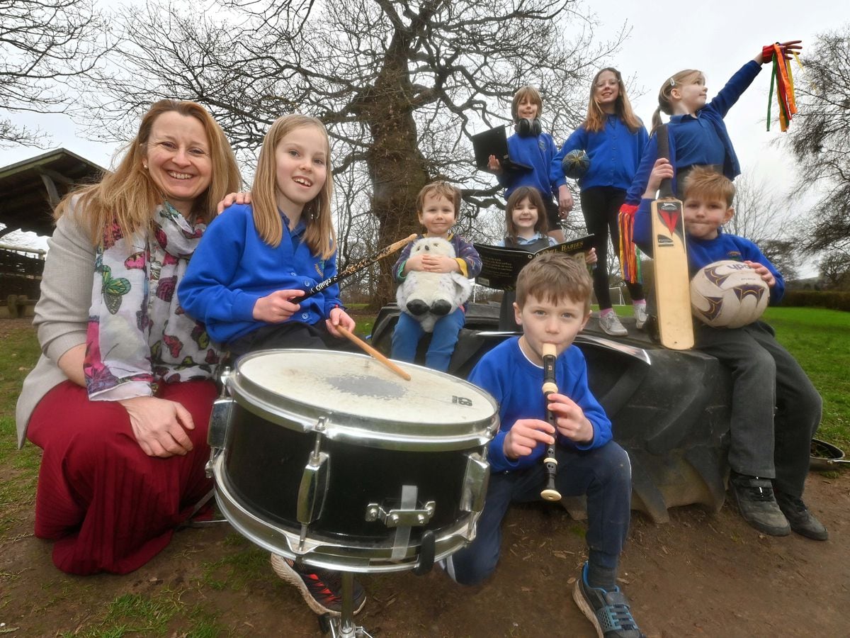 Village school near Shrewsbury celebrates its continuing 'Outstanding' success 
