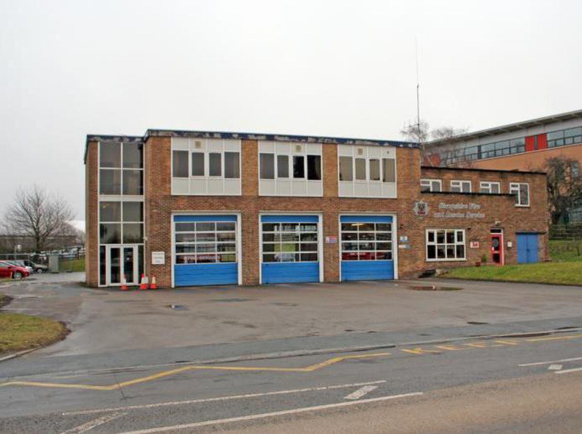 Wellington Fire Station. Picture: Shropshire Fire & Rescue Service