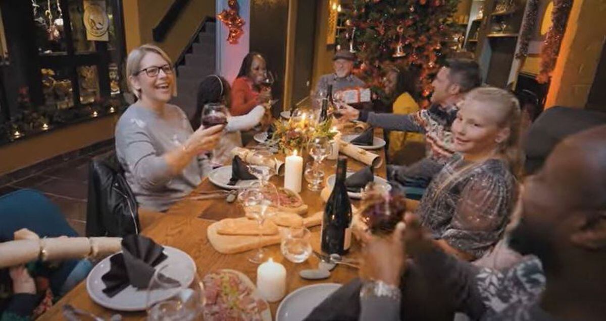 The advert for Shrewsbury this Christmas has been a big hit online