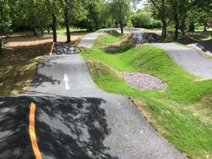 The BMX track in Upton Lane has been given a revamp