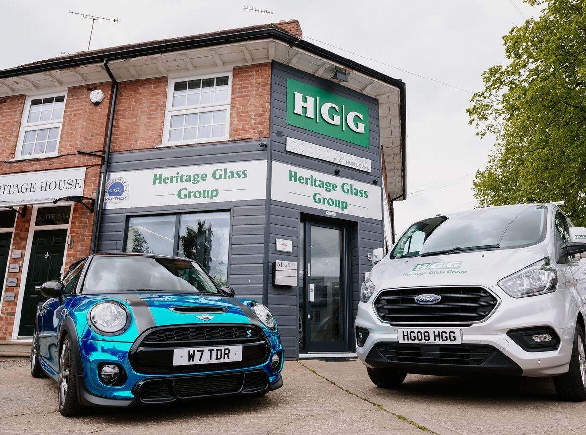 Heritage Glass Group in Shrewsbury spent 60,000 on a new showroom and vehicles during lockdown