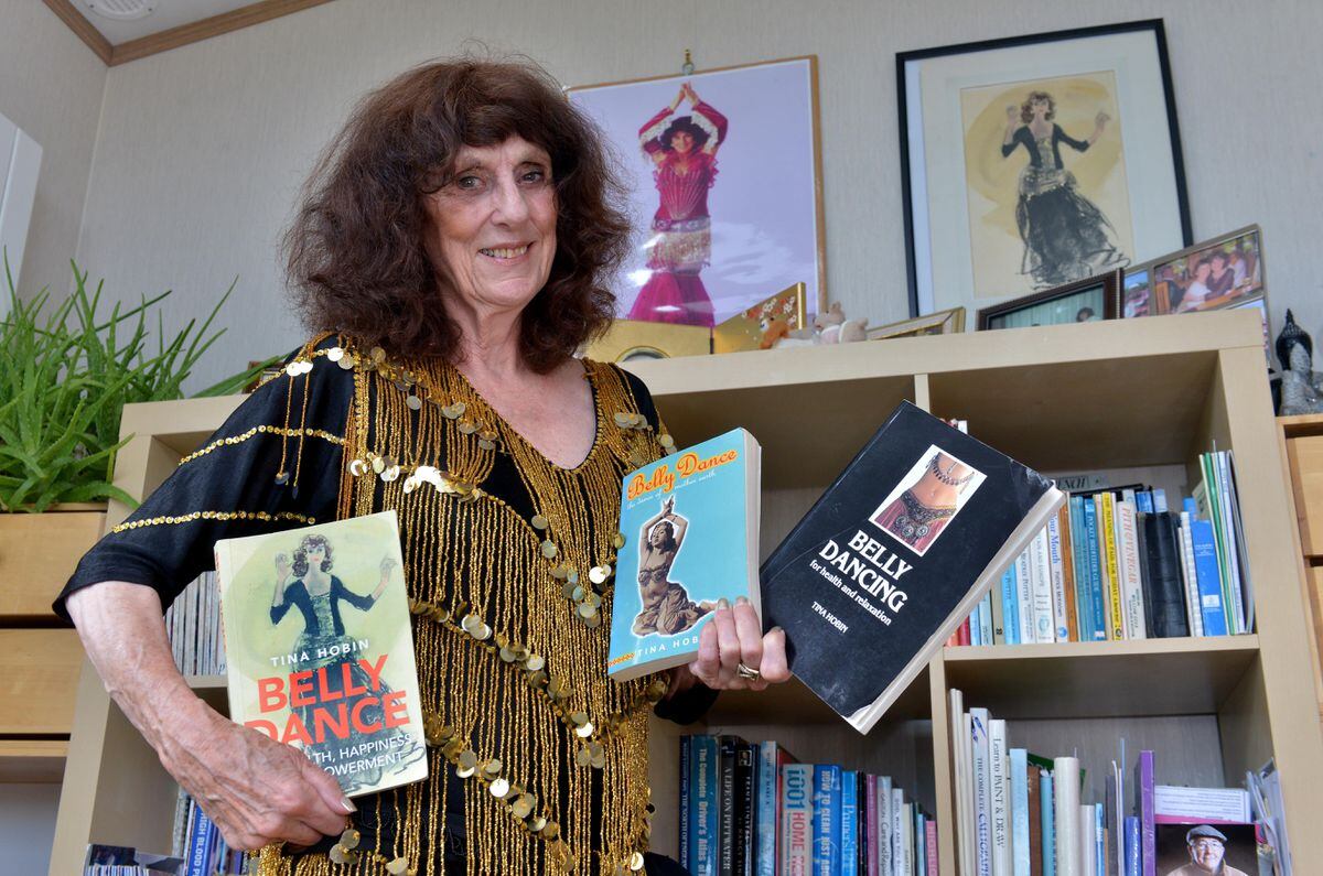 Tina Hobin, 80, has been teaching belly dancing for 47 years, was a pioneer in spreading the influence of the dance and has written books on the subject