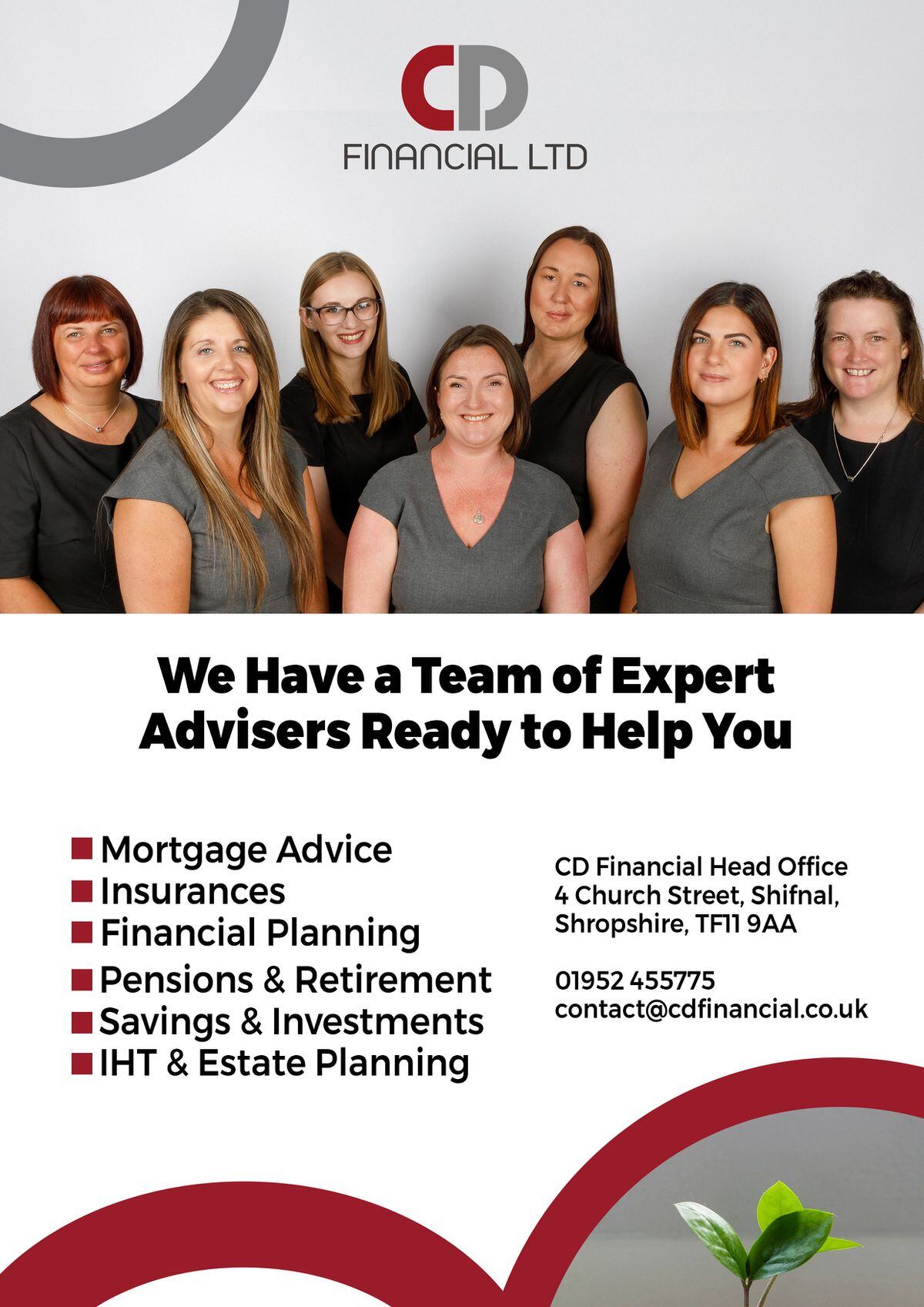 We have a team of advisors ready to help