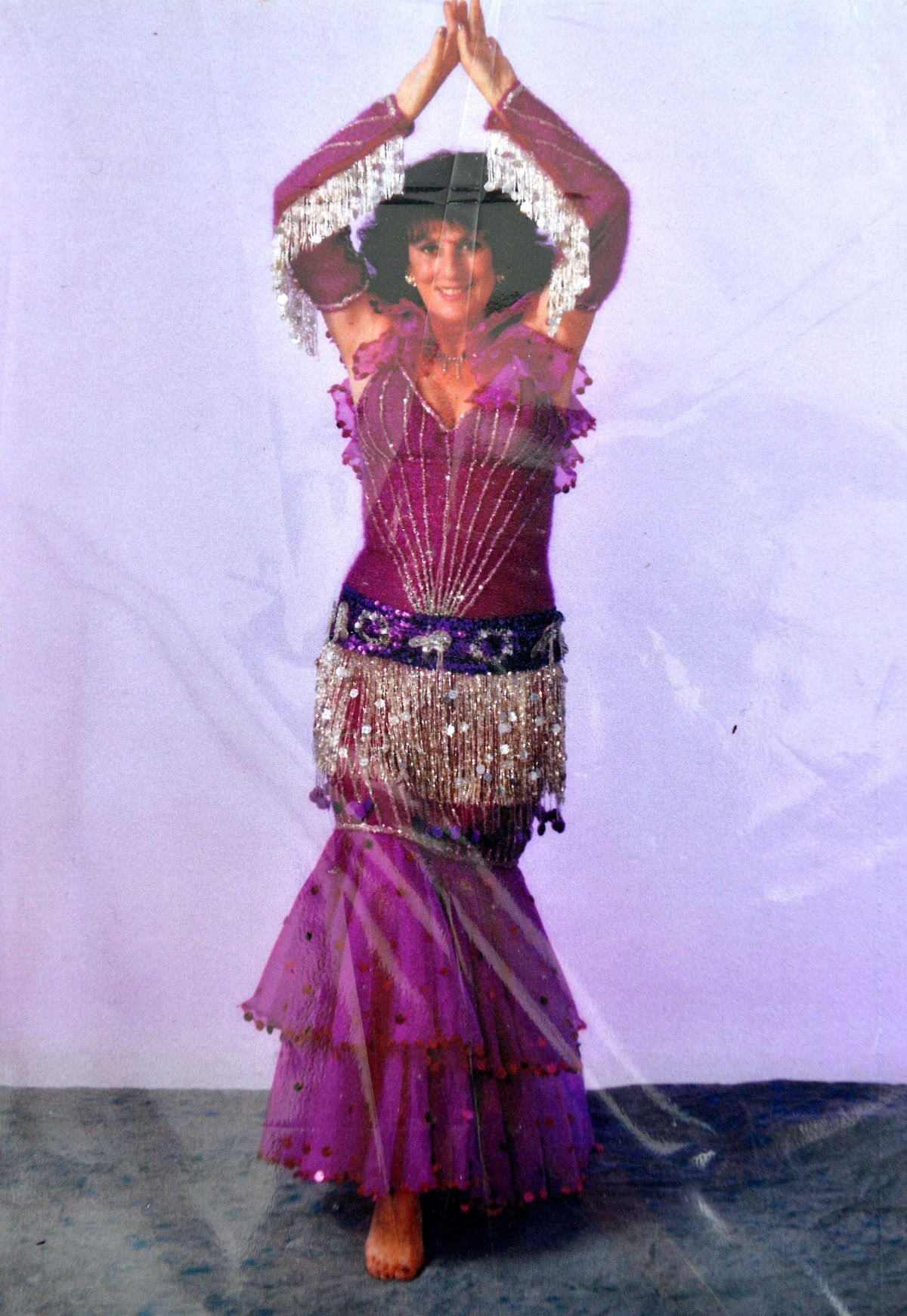 Master of the Sacred Dance, otherwise known as Belly Dancing: Tina Hobin aged 80