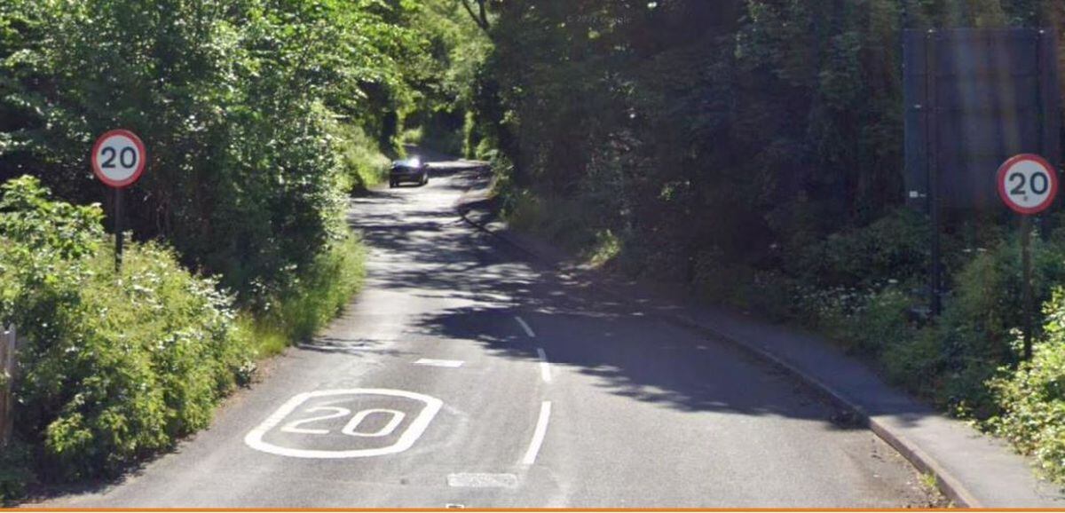 20mph limit at The Lloyds. Picture: Telford & Wrekin Council