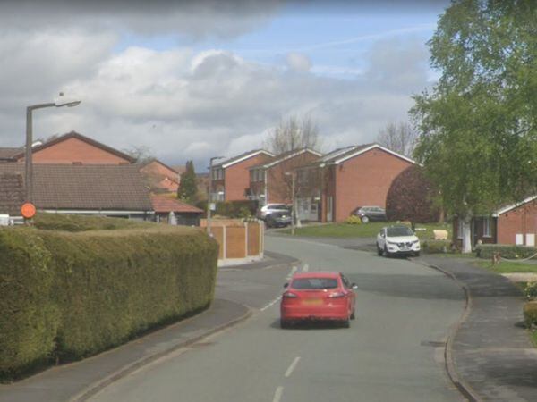 The burglary took place on Aston Way, Oswestry. Photo: Google