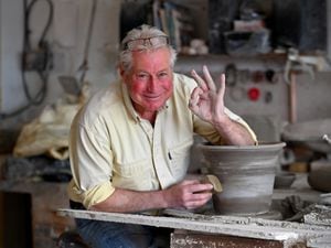 Mike Fletcher from Wenlock Pottery is looking to the future after the business was given a £30,000 Arts Council grant.
