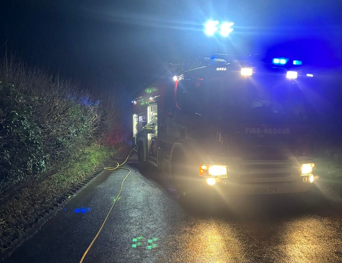 Man taken to hospital with 'serious' injuries after crash near Bridgnorth 