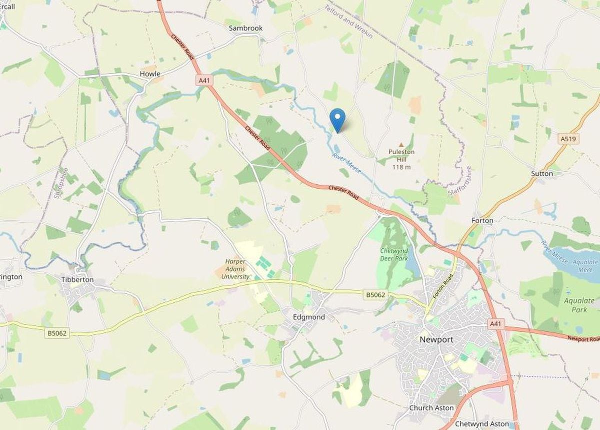 A 1.5 magnitude earthquake was recorded near the Shropshire-Staffordshire border