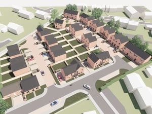 Computer generated images show how the Frith Close development could look