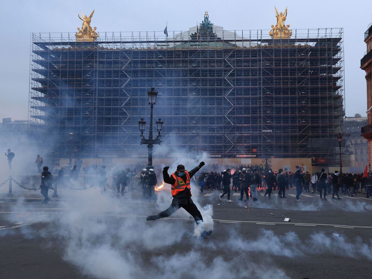 France pension protest