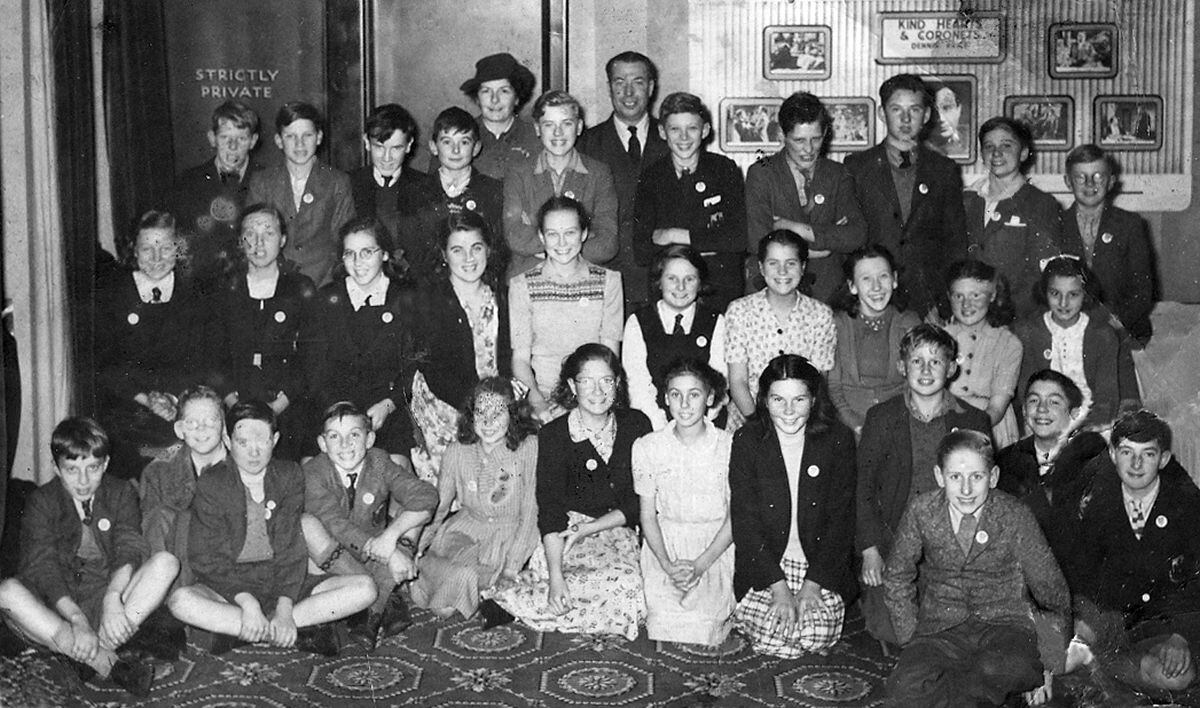 The ABC Minors of the Majestic Cinema, Bridgnorth, around 1949 or 1950.  
