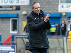 Boss Kevin Wilkin will discover tomorrow if Saturday's FA Trophy tie at Solihull Moors will go ahead. Pic: Kieren Griffin