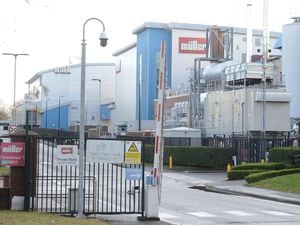 The Muller factory in Shrewsbury Road, Market Drayton
