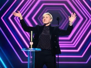 Ellen DeGeneres at PeopleÃ¢ÂÂs Choice Awards 2020