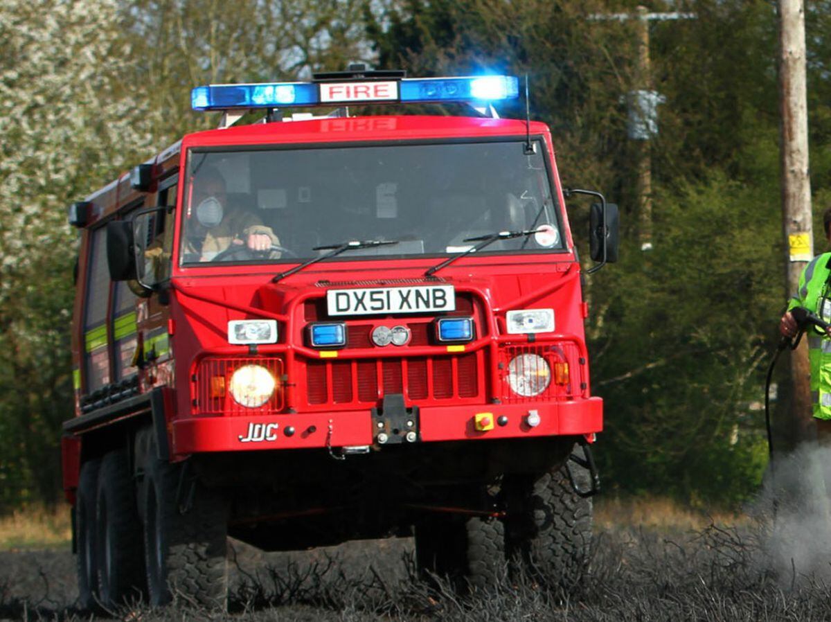 Pinzgauer. Picture: Shropshire Fire & Rescue Service