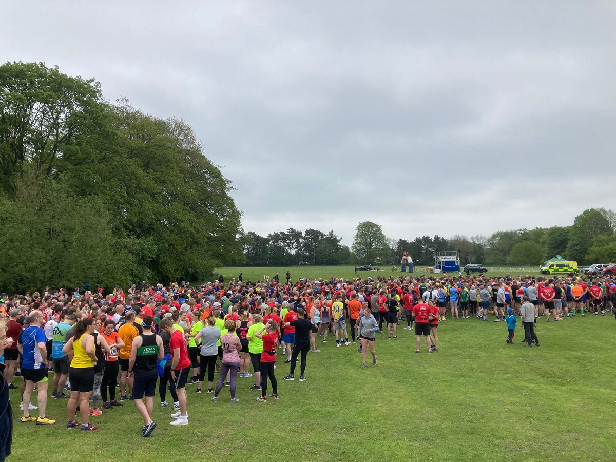 2,000 runners turned up for the latest 10k