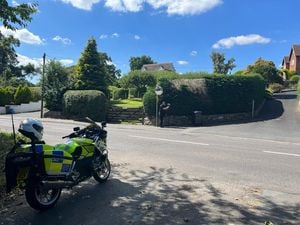 Speeding motorists were caught on the road out of Ludlow 