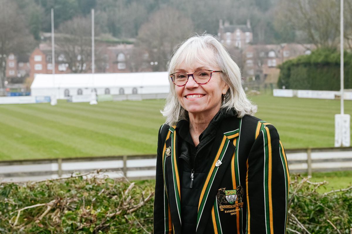 Karen Sawbridge, chairman of Bridgnorth Rugby Club, will be receiving the British Empire Medal