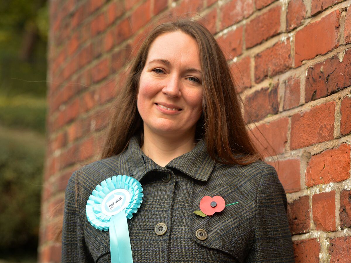 Kirsty Walmsley, the Reform candidate for the North Shropshire by-election
