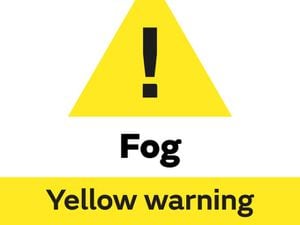 The weather warning is in place this morning