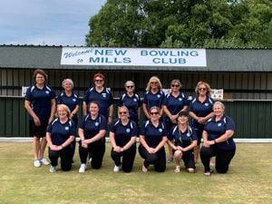Away aces – the Shropshire squad at New Mills