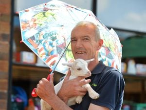  Rays Farm County Matters has closed for the final time. Pictured: David Bishop with Molly the goat.