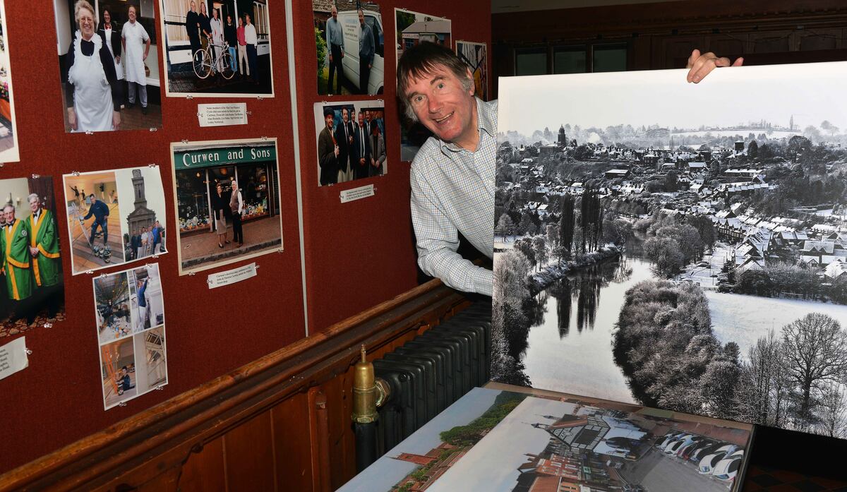 Photographer Eddie Brown is holding an exhibition of pictures during Bridgnorth History Week