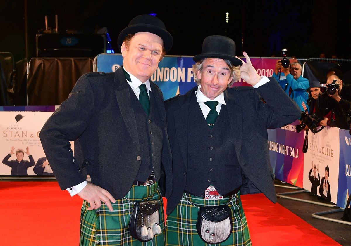John C. Reilly and Steve Coogan attending the Stan & Ollie premiere