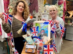 Market traders Libby Gliksman and Teri Trickett are gearing up for the Jubilee festivities