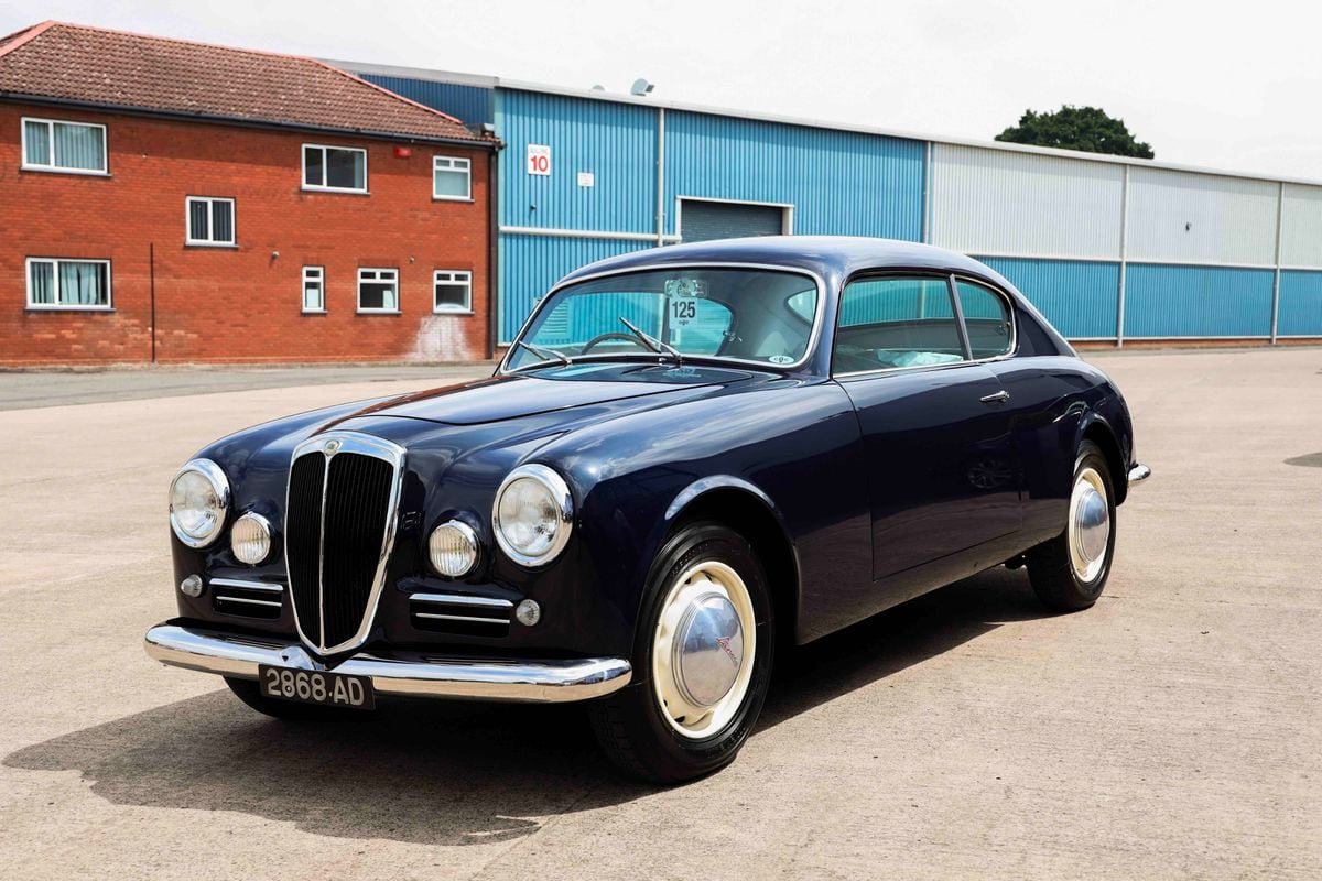 The 1954 Lancia Aurelia came third in its class in a virtual global concours that raised more than £30,000 for UNICEF