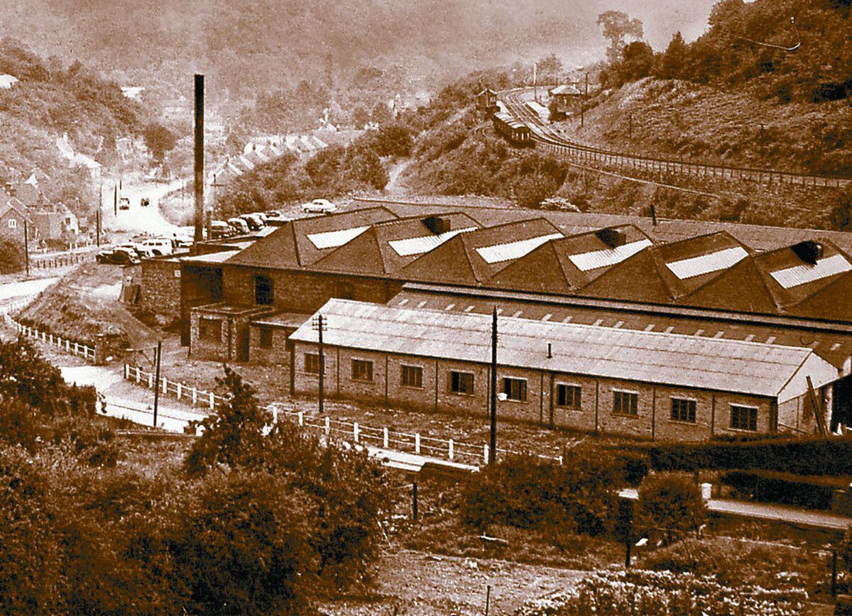 The Coalbrookdale site in the 1950s