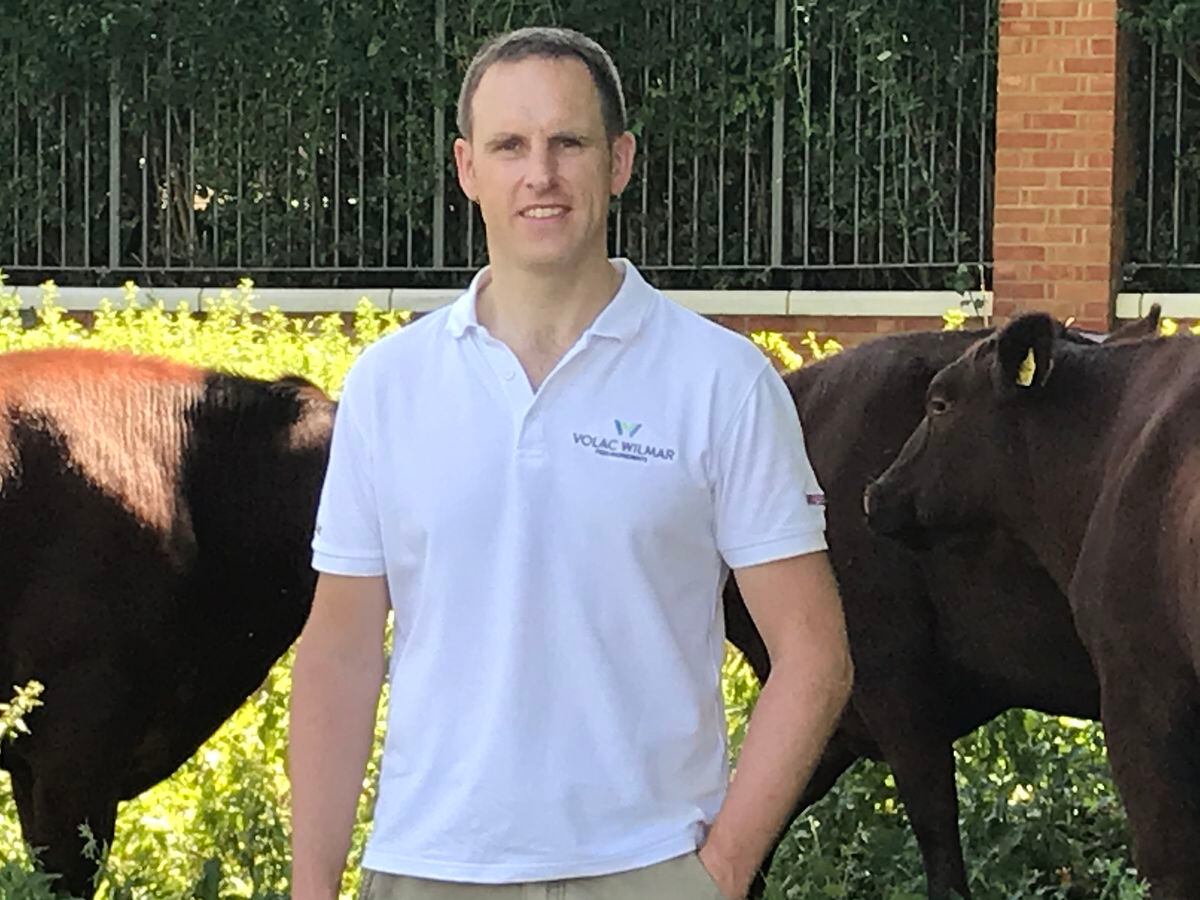 Dr Richard Kirkland, ruminant nutritionist for Volac Wilmar Feed Ingredients
