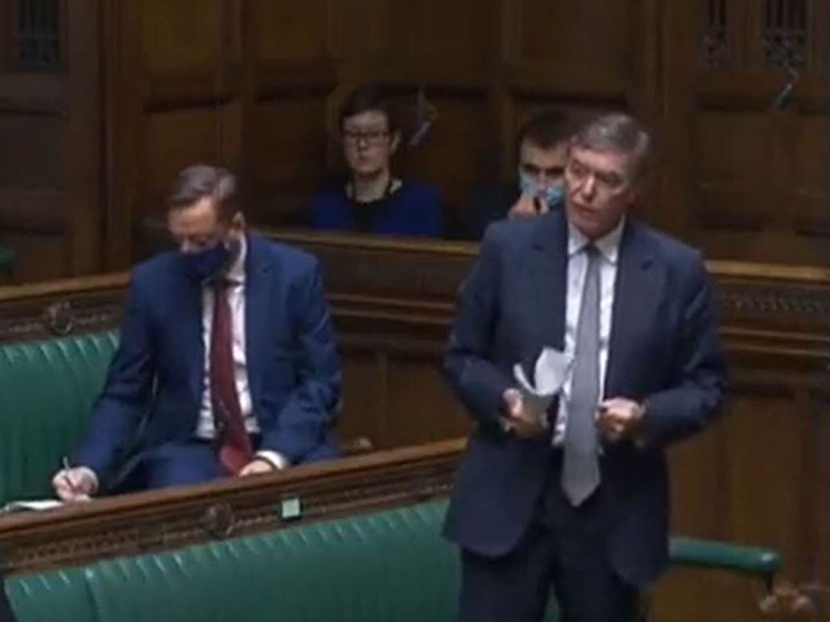Philip Dunne speaking in Parliament. Pic: UK Parliament 