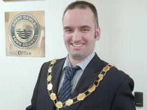 Mayor of Great Dawley, Councillor Stefan Heighway