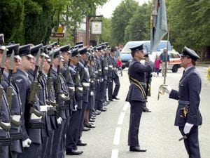 The RAF parade has taken place in Albrighton previously and will be returning for the first time in four years