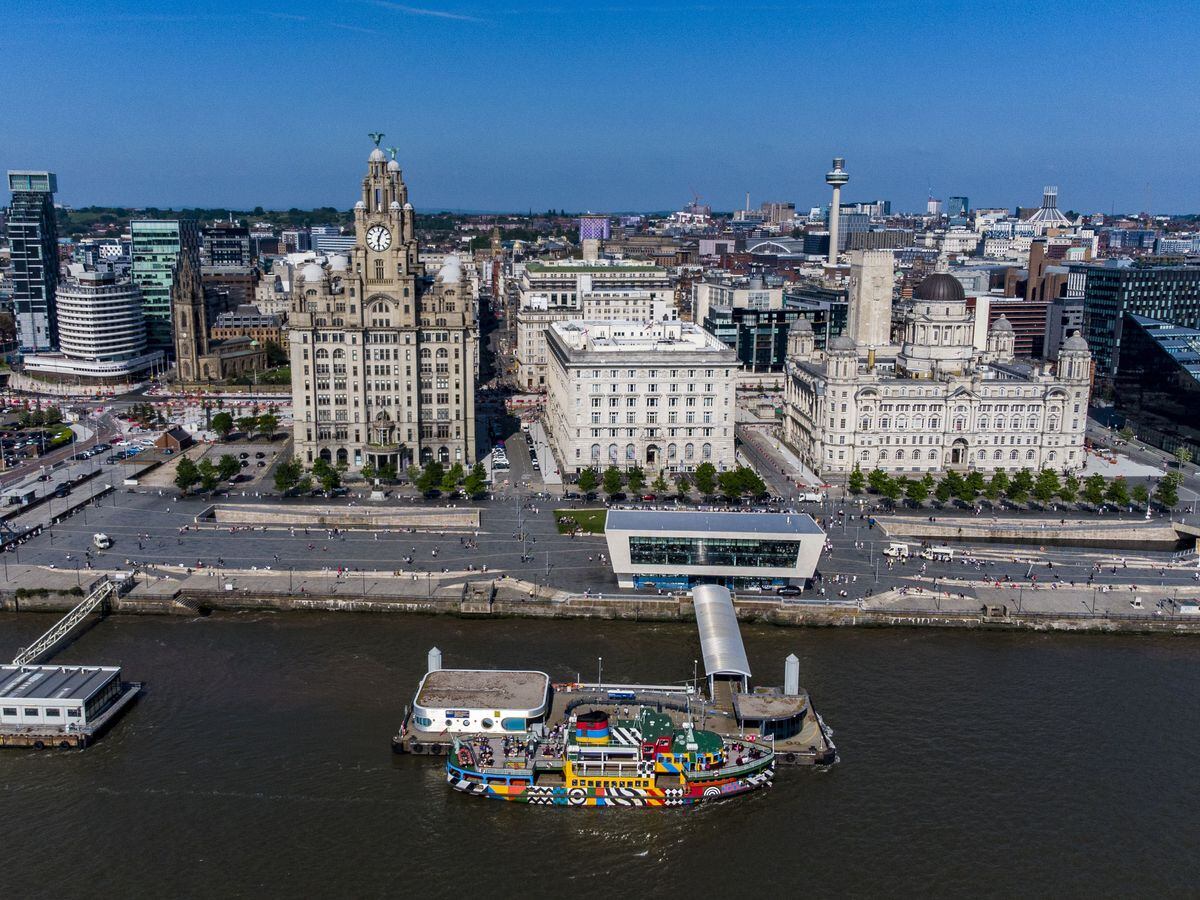 Liverpool waterfront area
