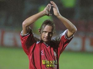 Wrexham v Oxford
Hat-trick hero Lee Trundle milks the applause after the 5-3 win at the Racecourse