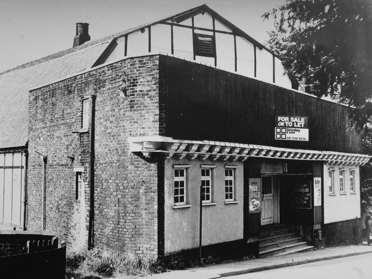 The old cinema on Mill Street in Whitchurch - possibly in the 1970s