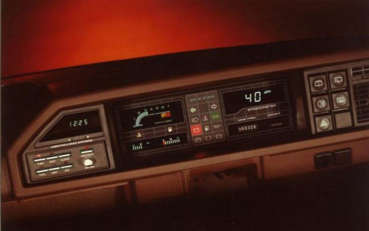 The infamous talking dashboard