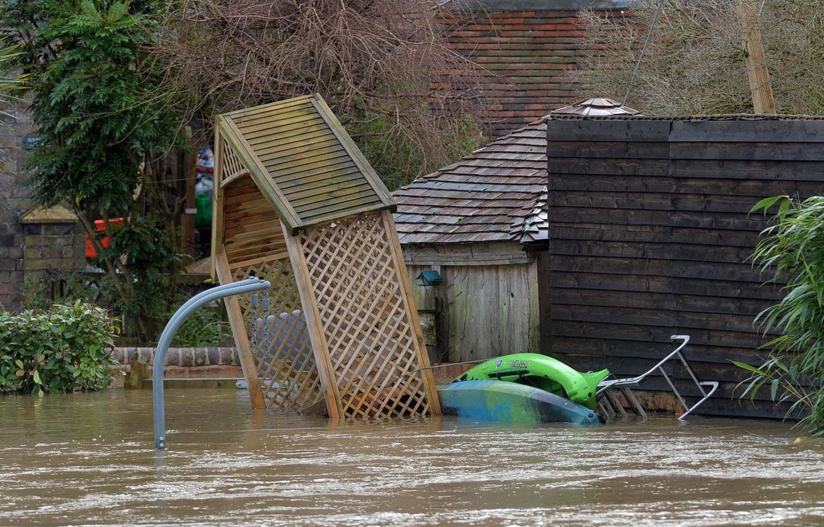 Flooding in Ironbridge