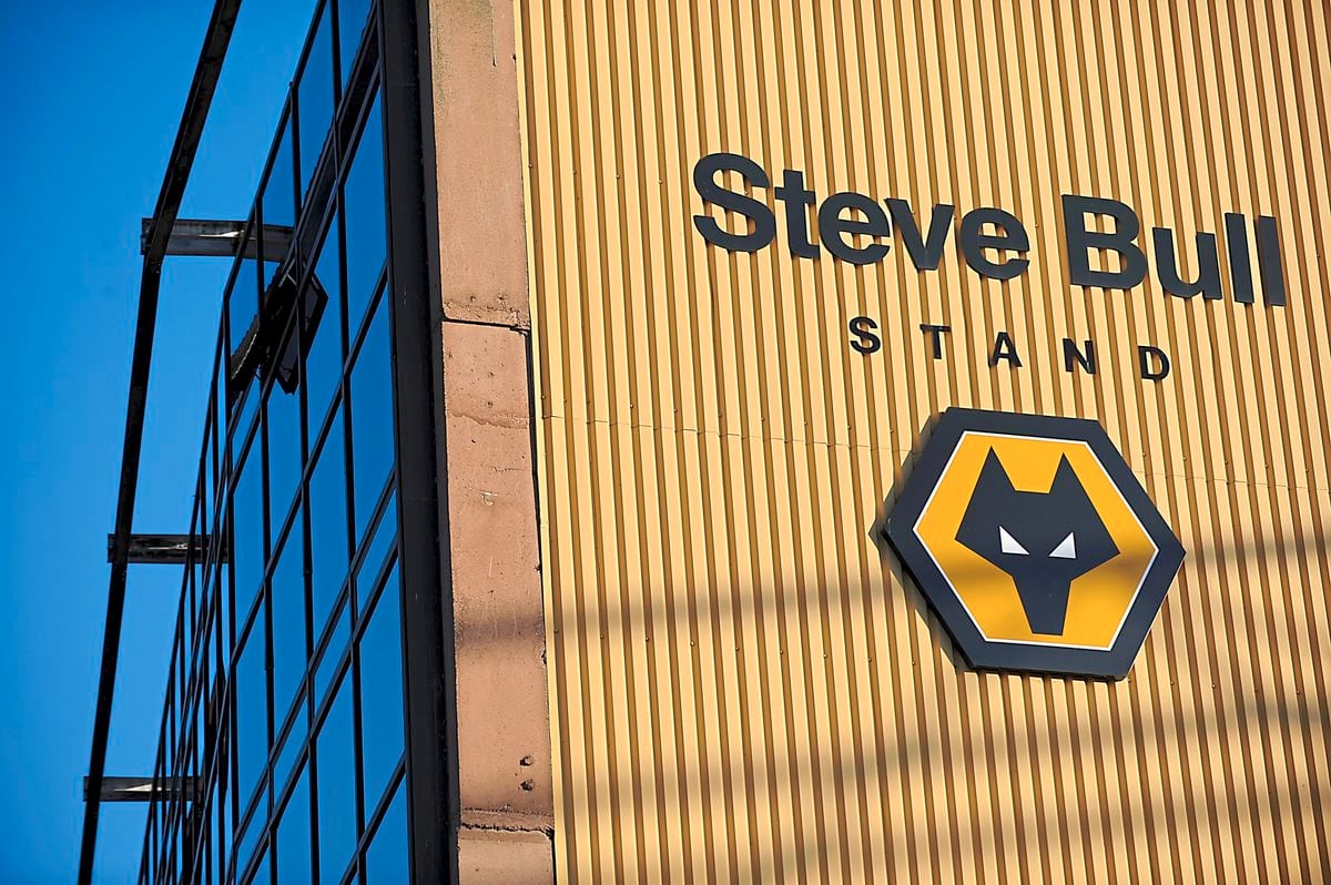The Steve Bull stand at Molineux Stadium home of Wolverhampton Wanderers (AMA)