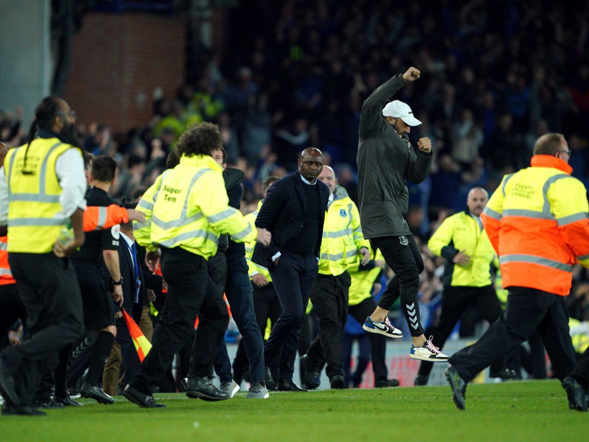 Patrick Vieira involved in confrontation with fan after Palace defeat at  Everton | Shropshire Star