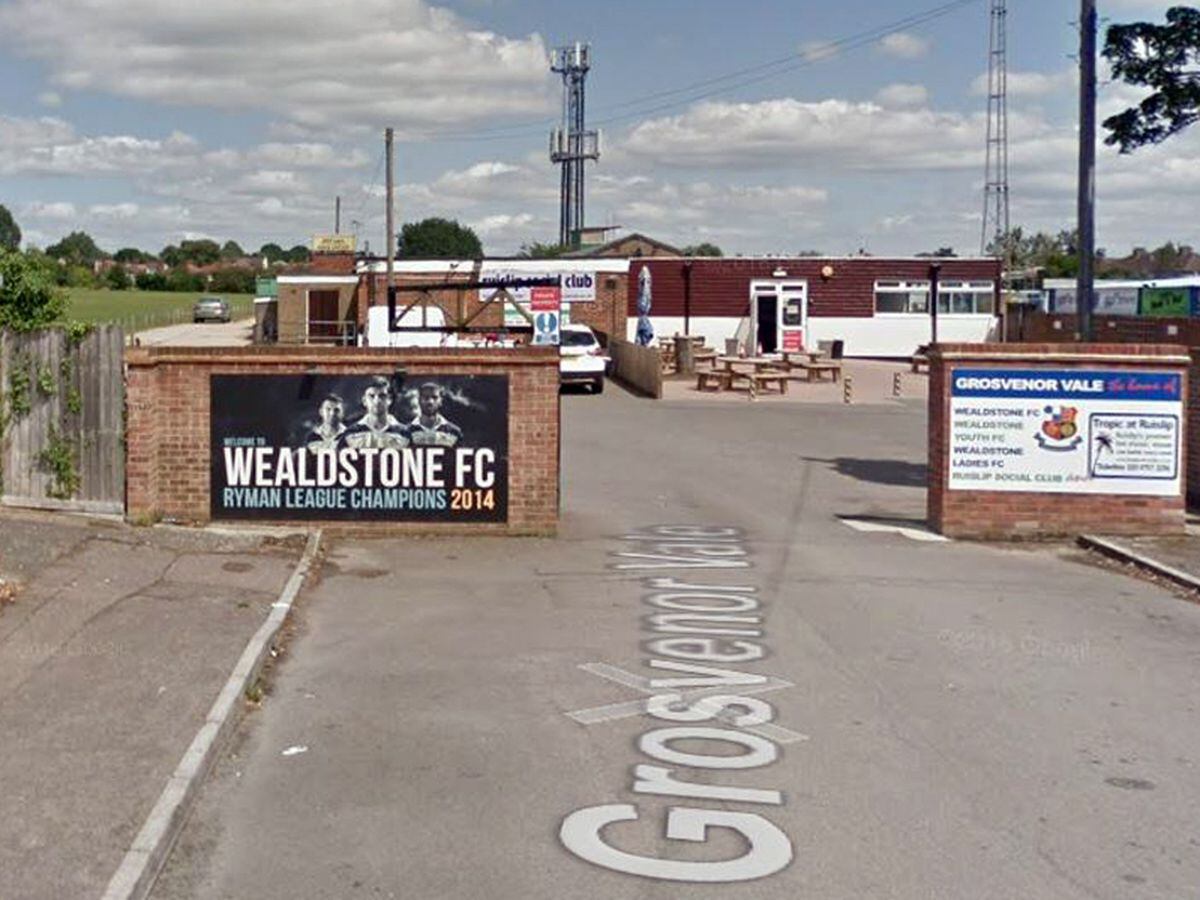 Wealdstone FC's ground. Photo: Google StreetView.