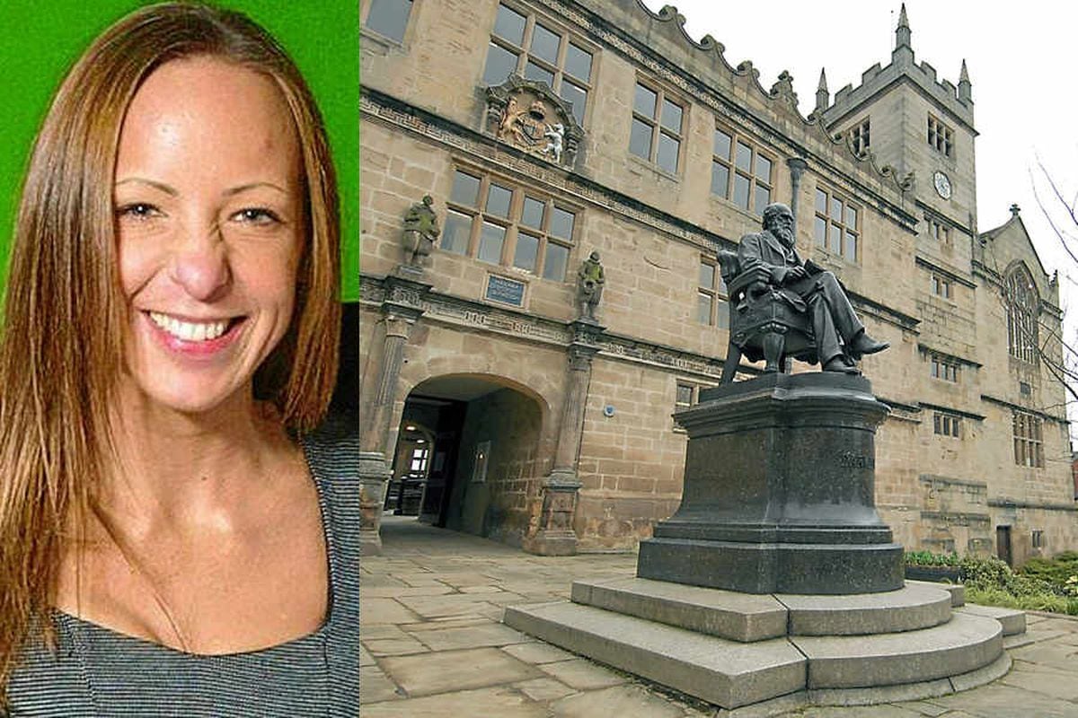 Joanna Hughes and Shrewsbury Library, which could be affected by spending cutbacks