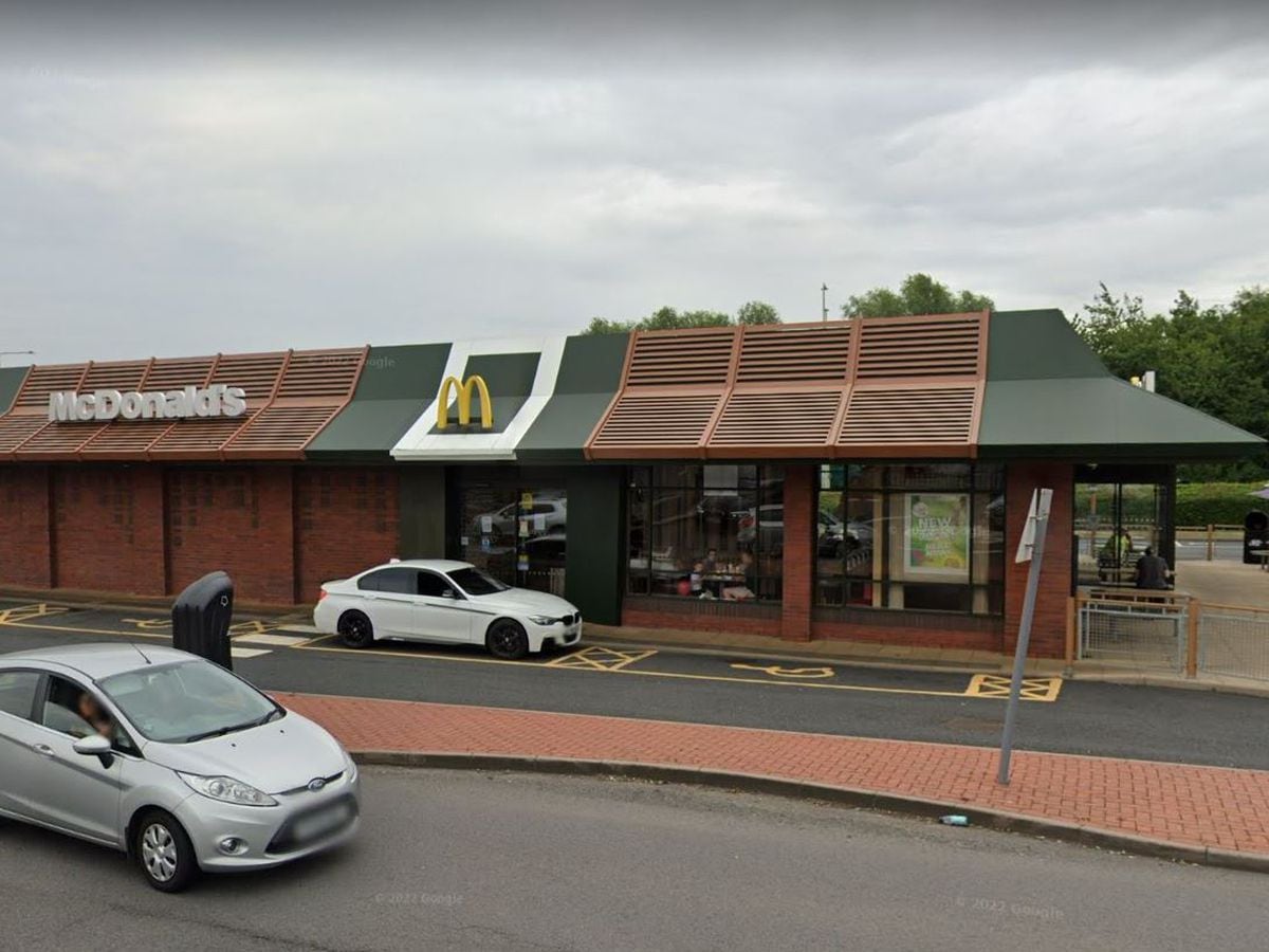 The McDonald's at the Wrekin Retail Park. Photo: Google
